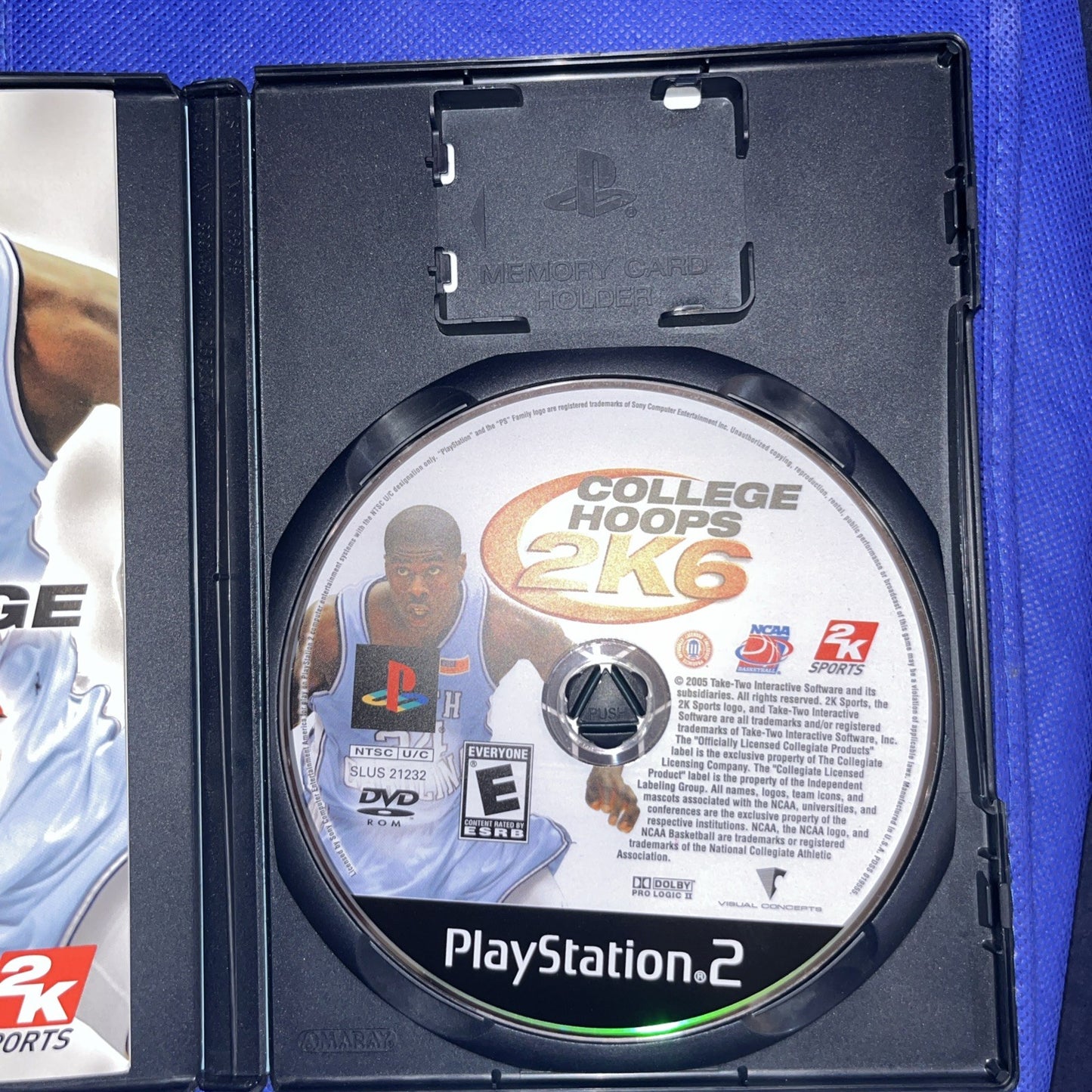 College Hoops 2K6 (PS2) Original Case + Manual + Tested Disc