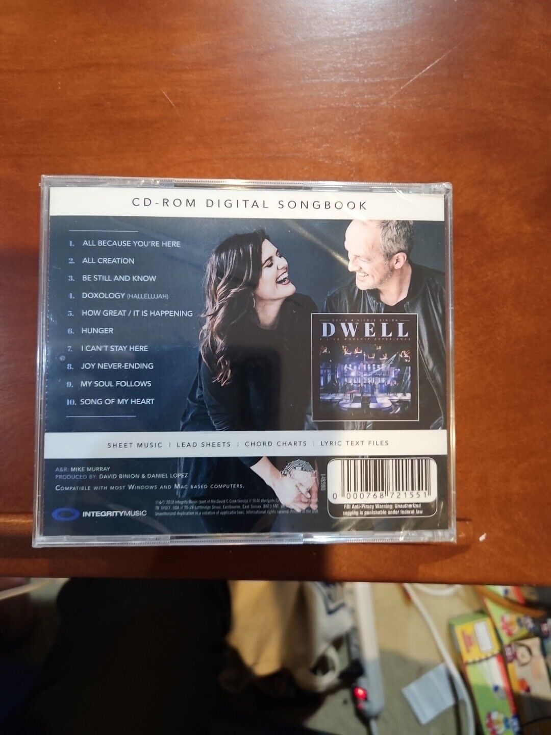 David & Nicole Binion • Dwell • A Live Worship Experience CD 2014 •• NEW ••