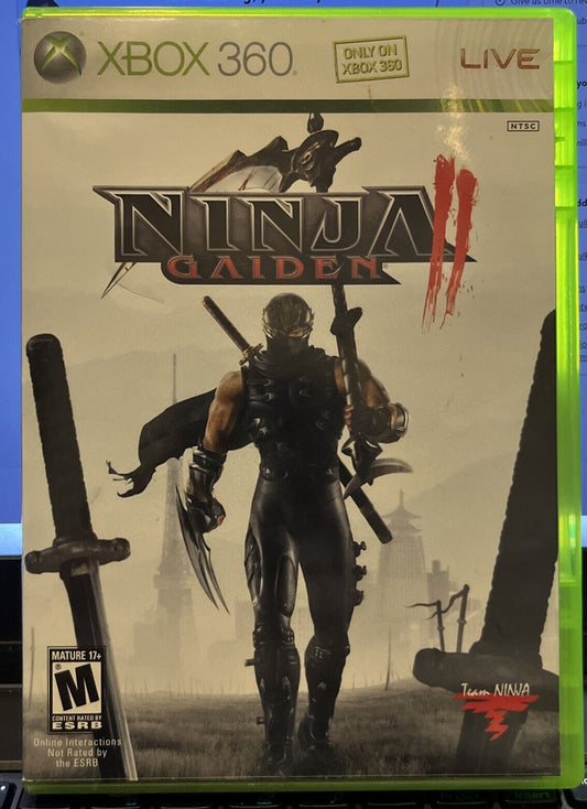 Ninja Gaiden 2 - Xbox 360 - CIB. Tested. No Scratches. New Case. Resealed