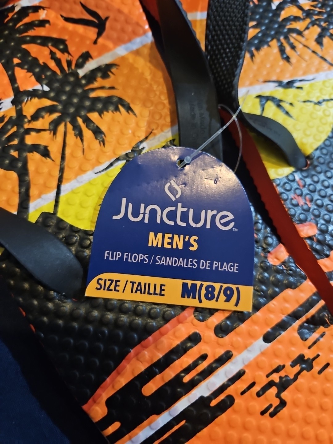 Juncture Men's Flip Flops Size 8/9 - Brand New