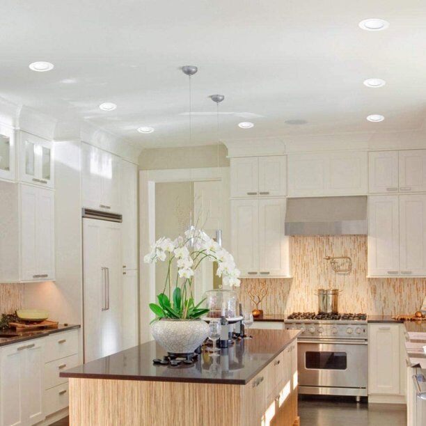 Commercial Electric 4" Slim LED Color Changing Glare Control Recessed Kit