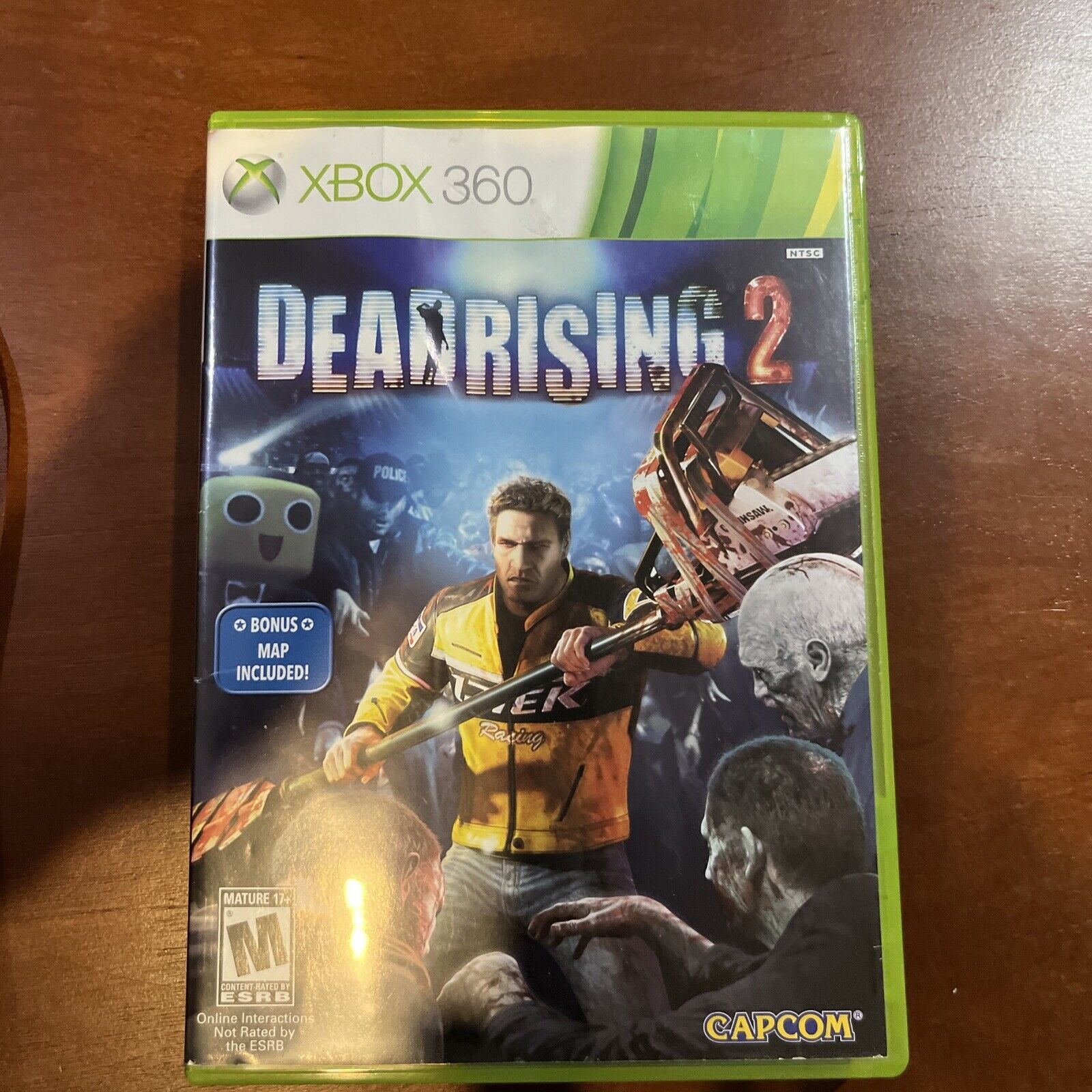Dead Rising 2 (Xbox 360,) New Case. Tested. No Scratches. Missing Map. ￼