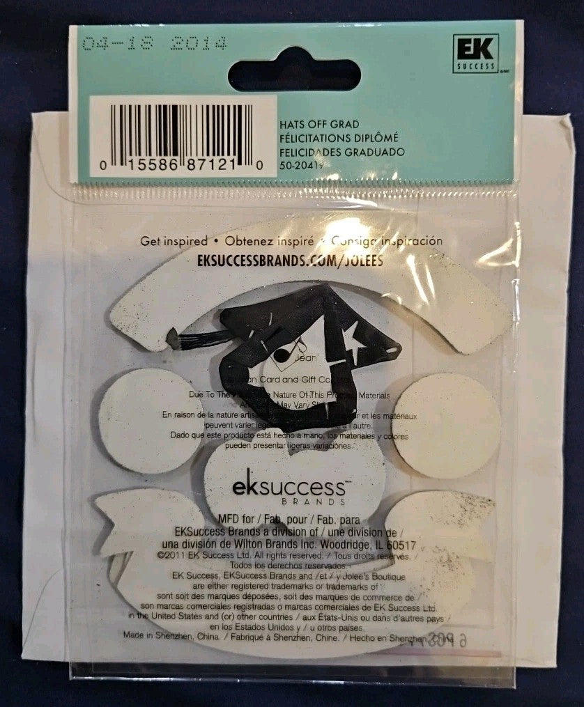 Jolee's Dimensional Stickers U PICK School Graduation Prom NOS