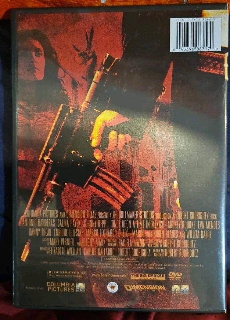 Once Upon a Time in Mexico (DVD, 2004)