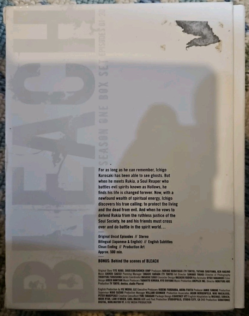 Shonen Jump Bleach - The Substitute Season 1 Box Set. Tested