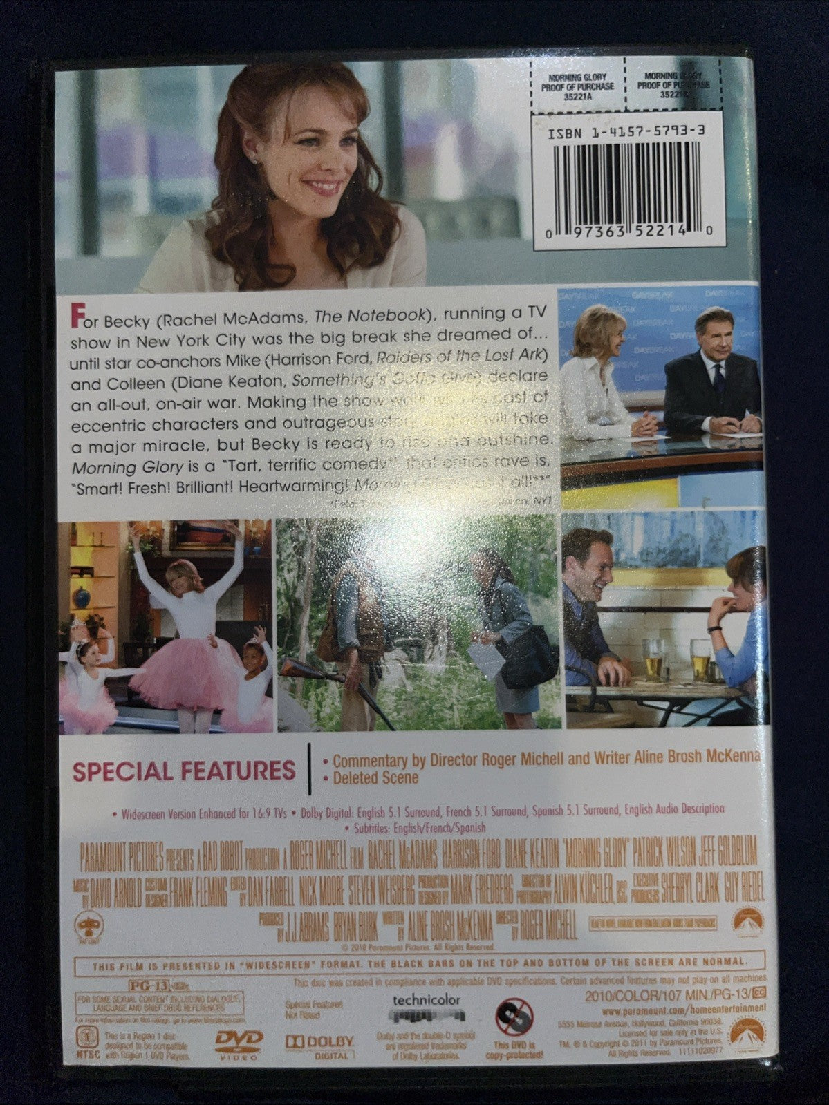 Morning Glory (DVD, 2010)