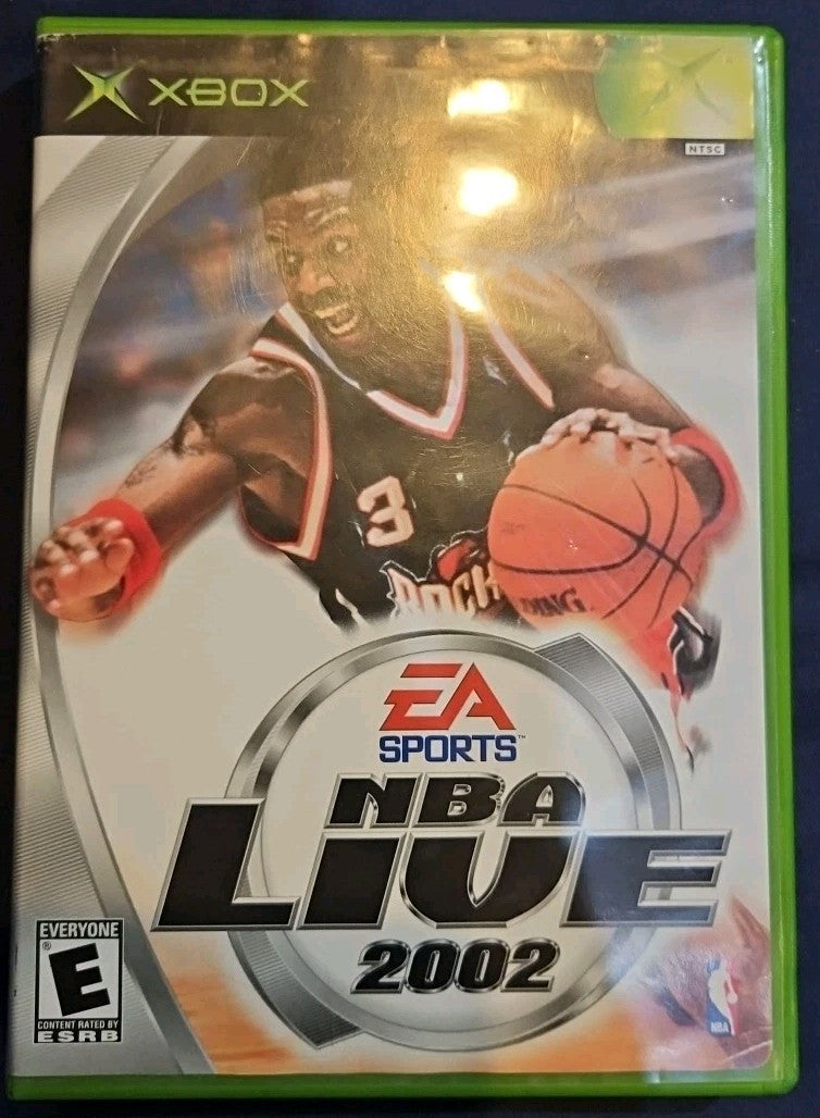 Nba Live 2002 - Microsoft Xbox. Tested. No Scratches. New Case