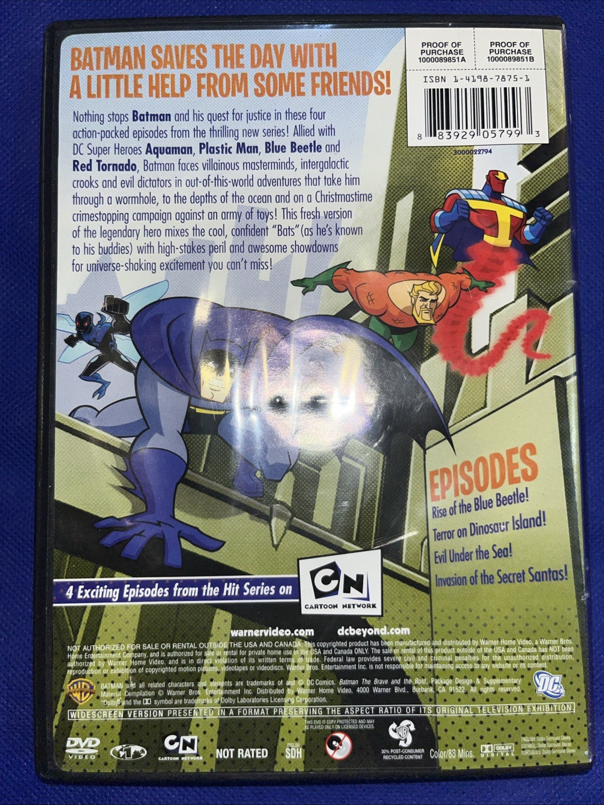 Batman - Brave and the Bold Vol. 1 (DVD, 2009)