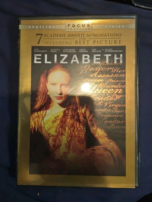 Elizabeth (DVD, 1998)