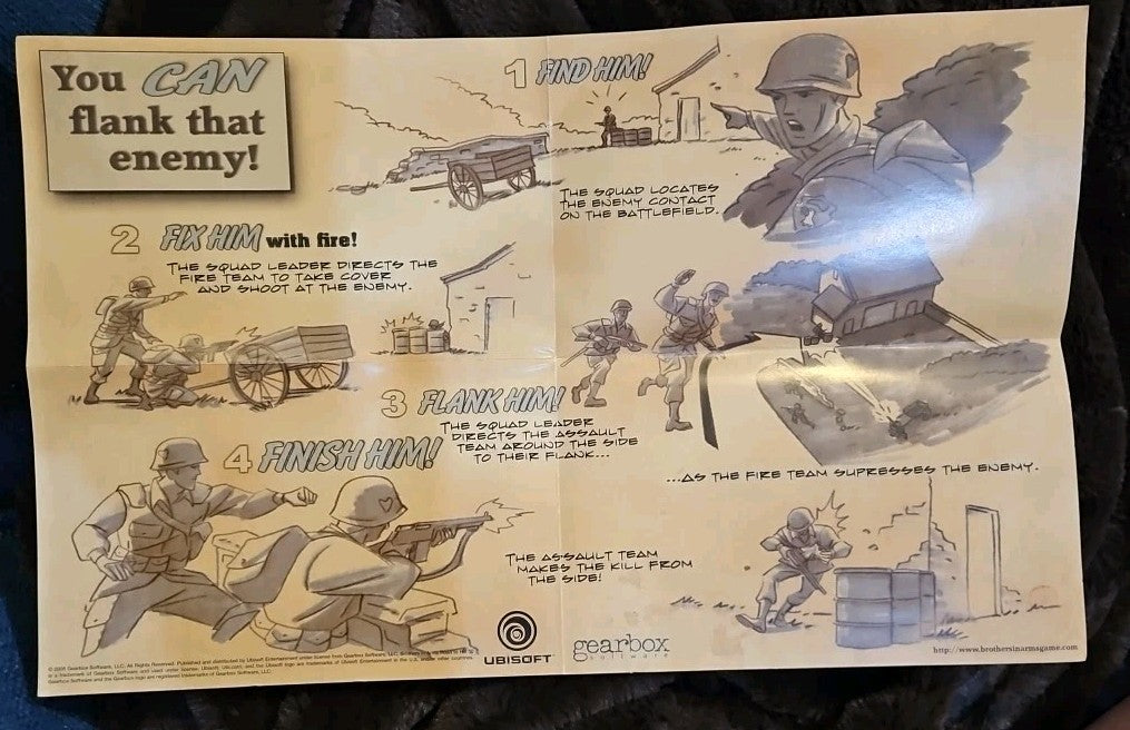 Brothers in Arms: Road to Hill 30 (Xbox) Tested. No Scratches. New Case.