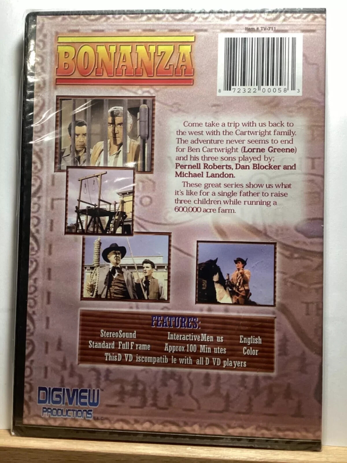 Bonanza Episodes [Slim Case] DVD NEW