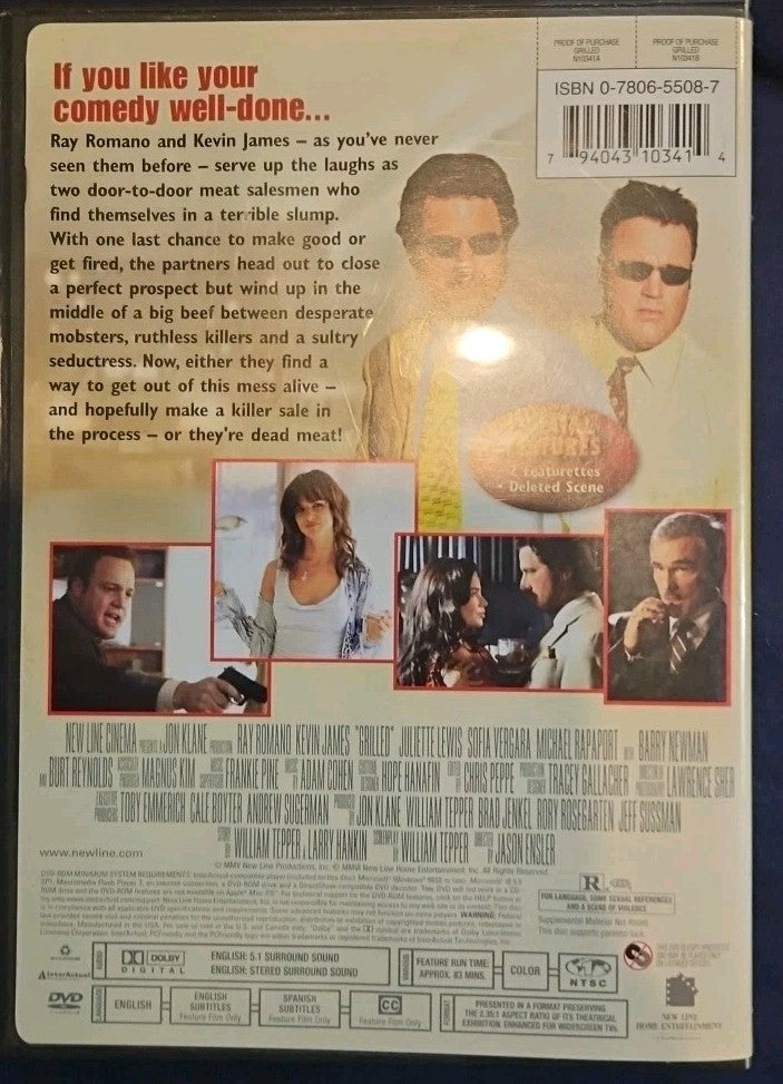 Grilled (DVD, 2006) Sealed