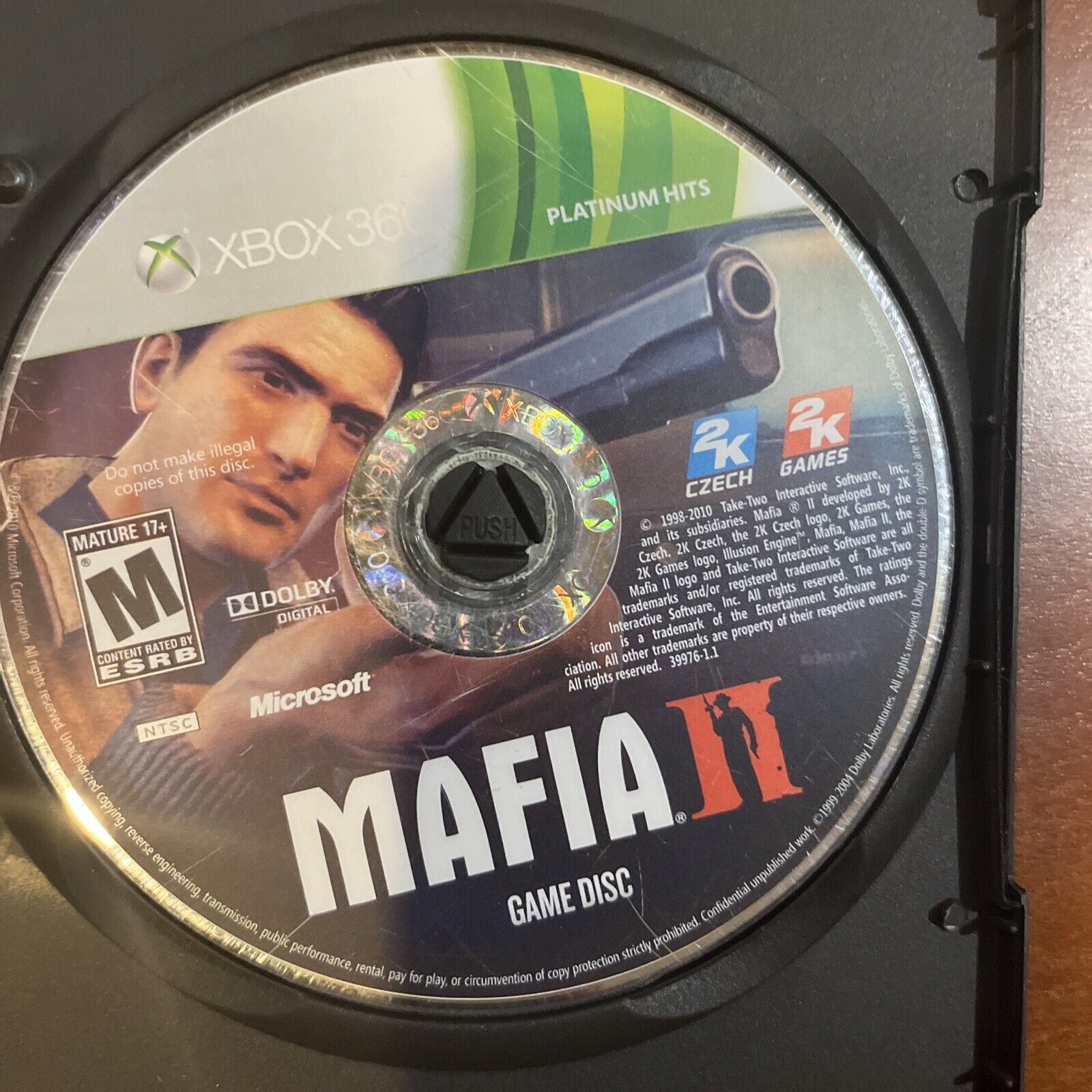 Mafia II (Xbox 360) New Case. Tested. Generic Artwork. ￼