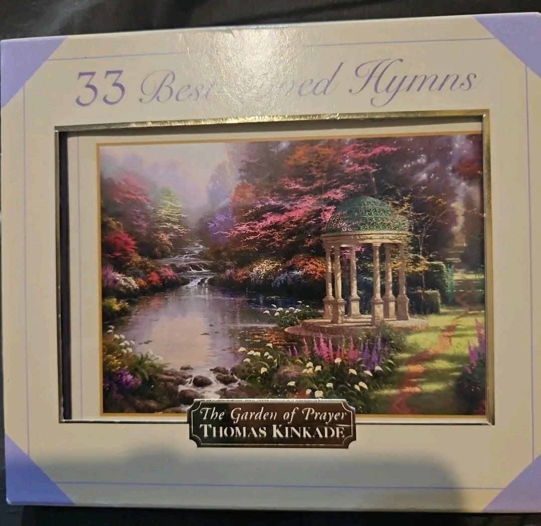 33 Best Loved Hymns by Thomas Kinkade (CD, 2003) New Sealed