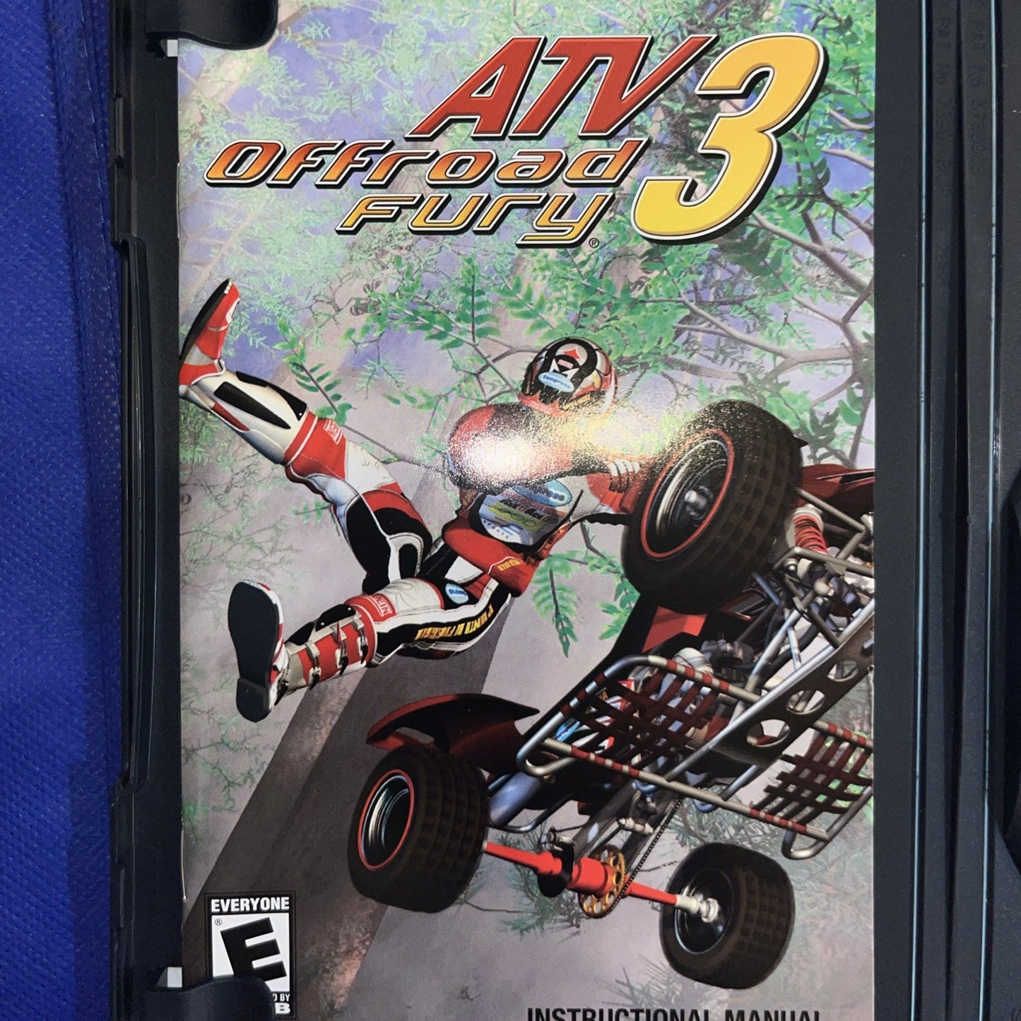 ATV Offroad Fury 3 (PS2) Original Case + Stickers + Manual + Reg Card. Tested