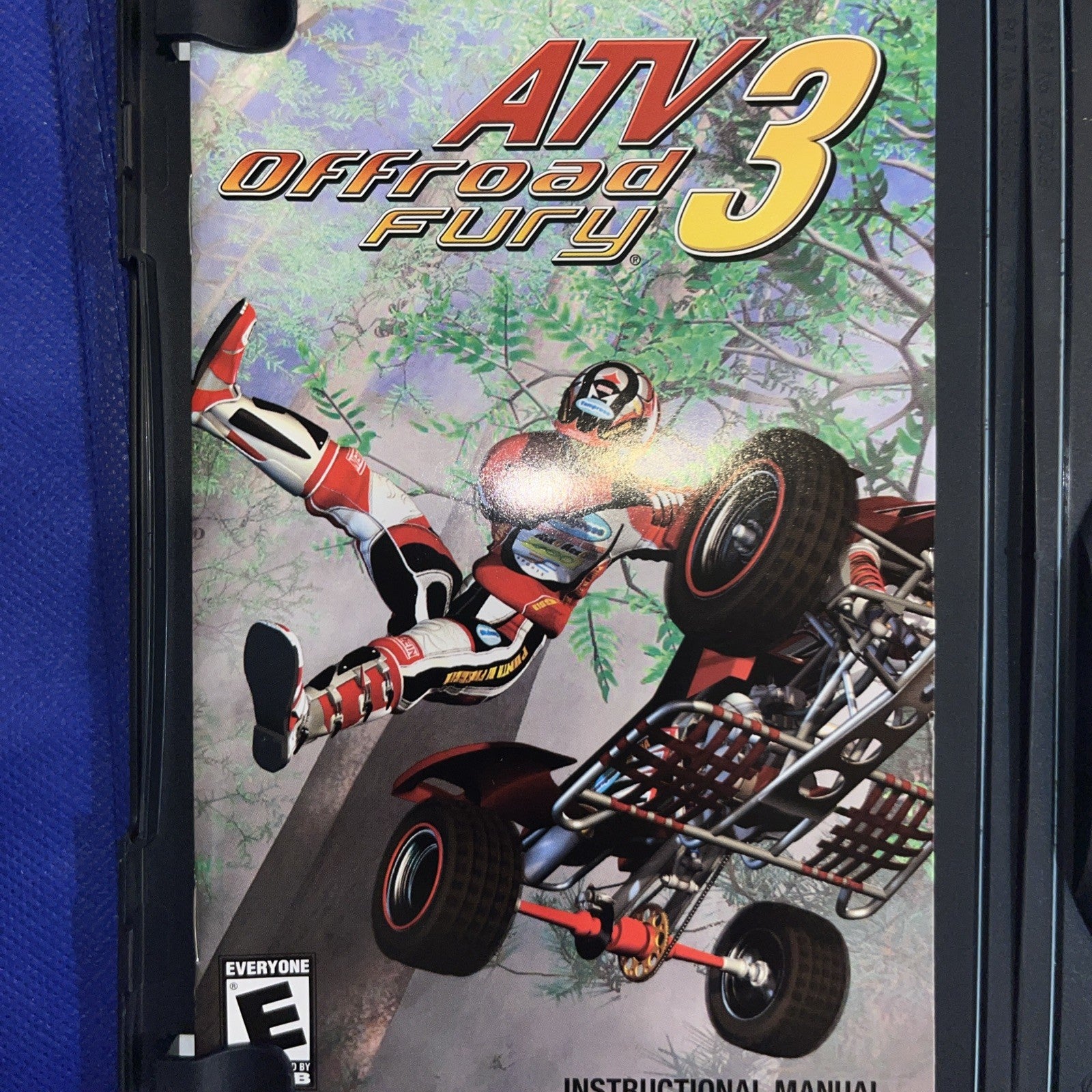 ATV Offroad Fury 3 (PS2) Original Case + Stickers + Manual + Reg Card. Tested