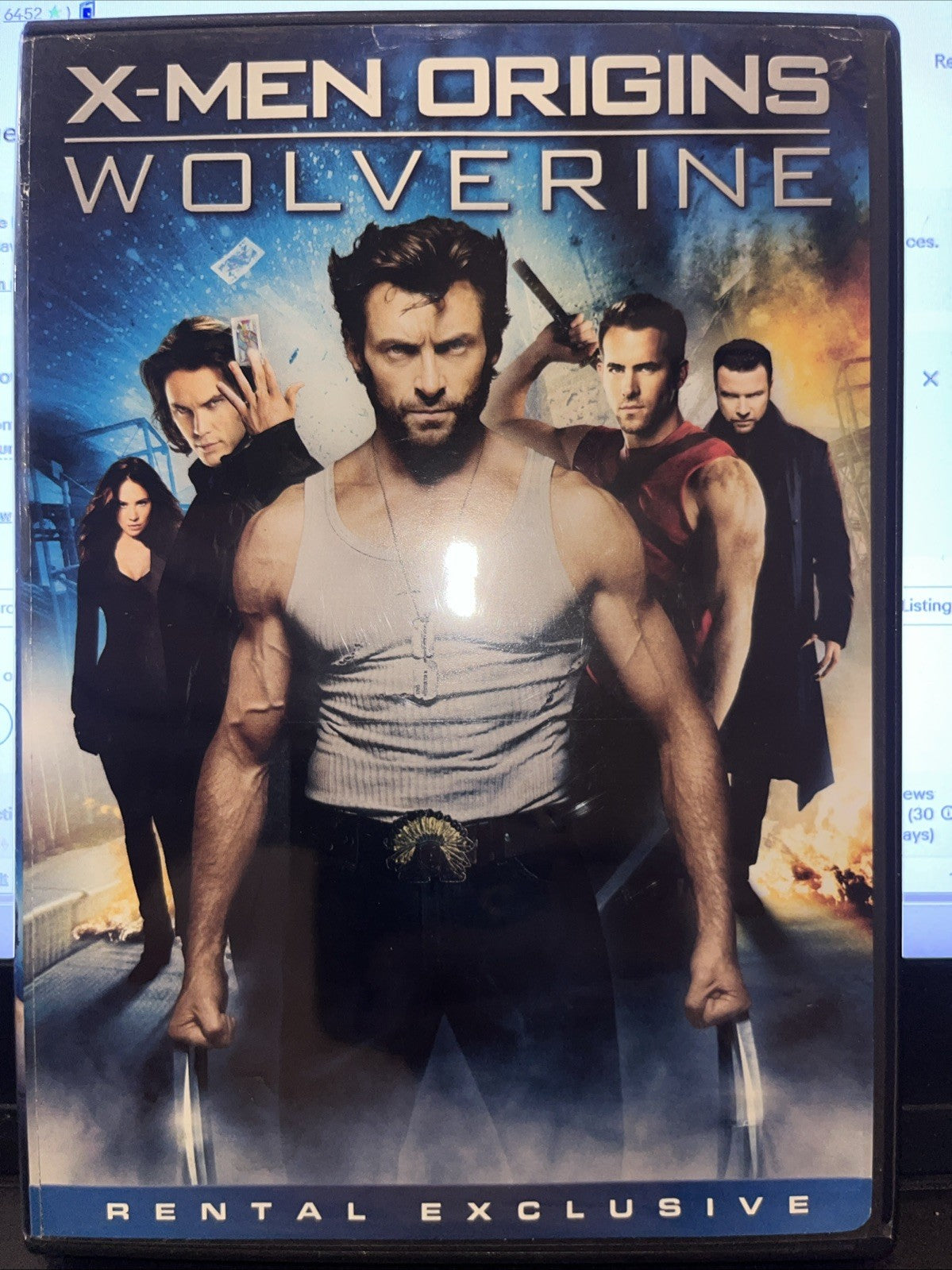 X-Men Origins: Wolverine (DVD, 2009) Rental Exclusive
