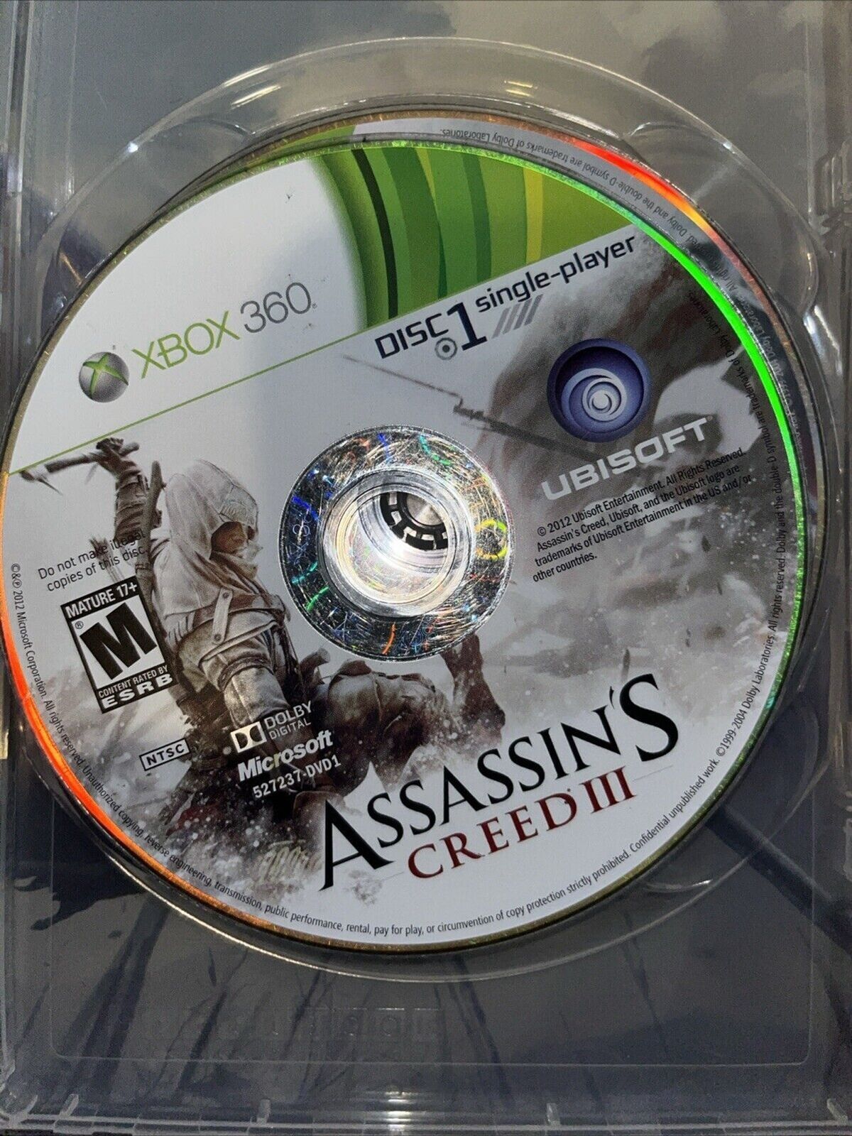 Assassin's Creed III (Xbox 360) Steelbook