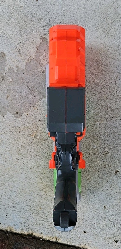 NERF Vortex Vigilon Disc Blaster Gun Tested & In Working Condition
