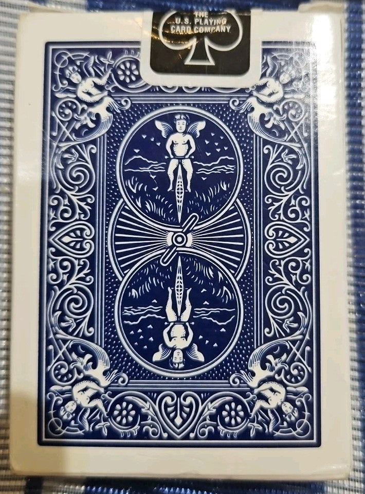 Bicycle Rider Back Poker Playing Cards Blue New Sealed 