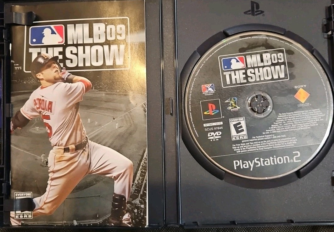 MLB 09: The Show (Sony PlayStation 2, 2009) Tested. Original Case. CIB