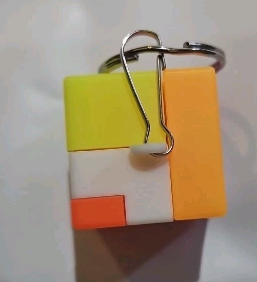 Minecraft Block Keychain