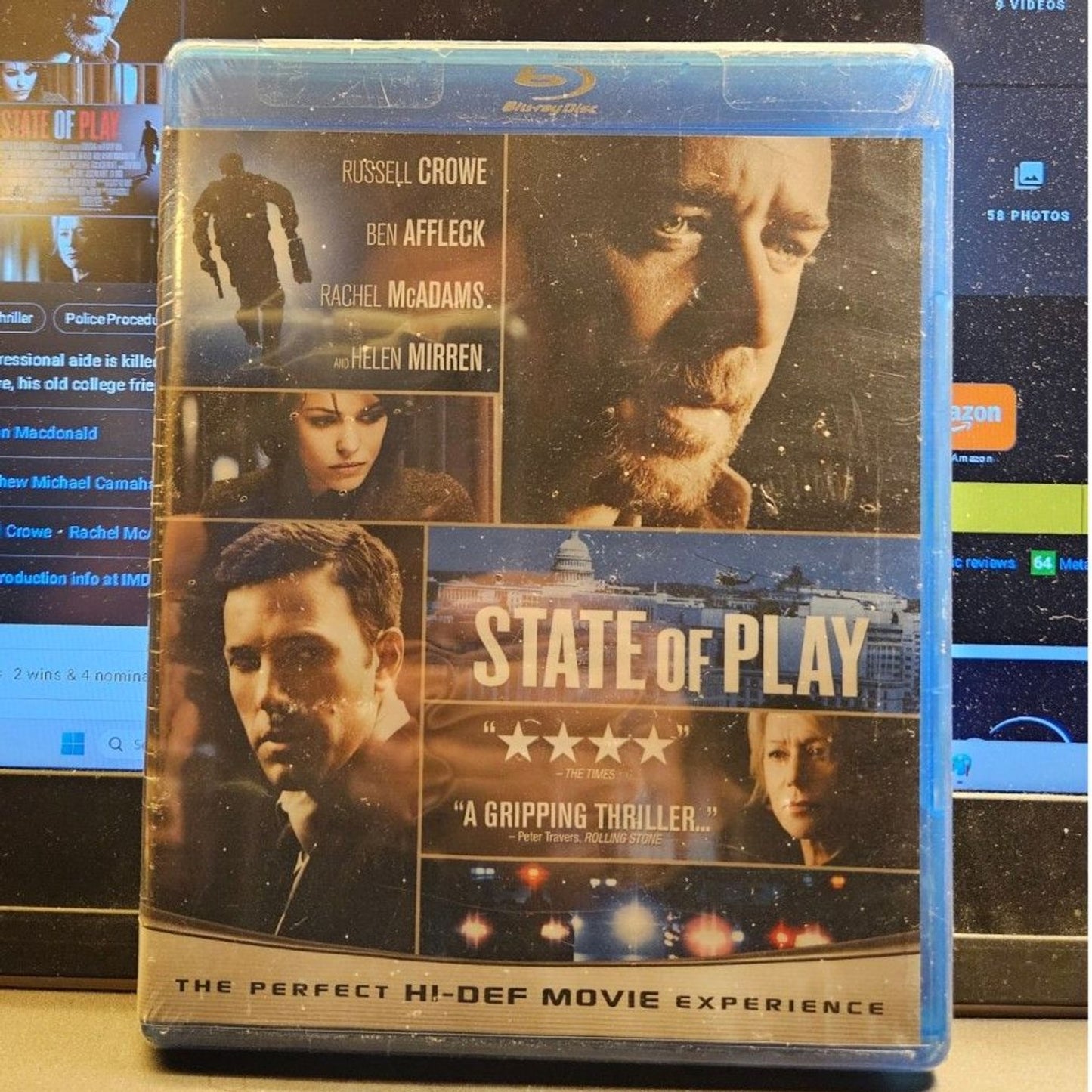 State of Play (Bluray) Factory Sealed