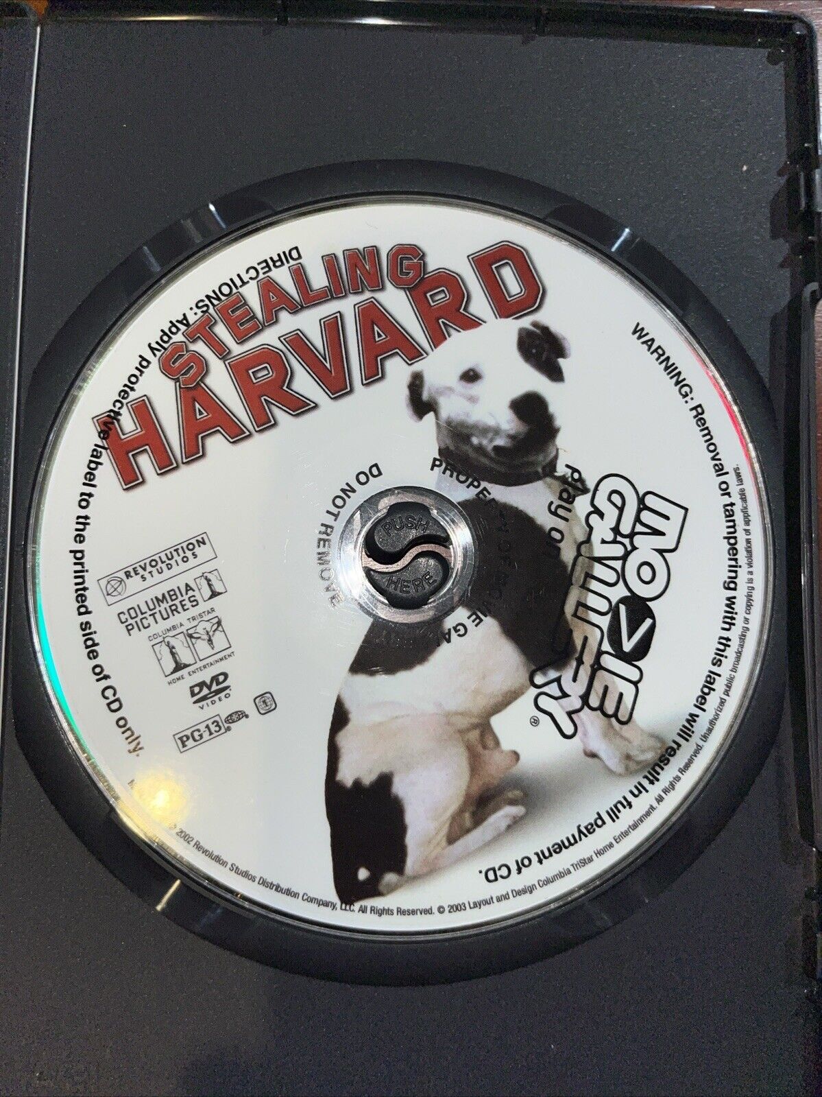 Stealing Harvard - DVD By Tom Green -  Tested