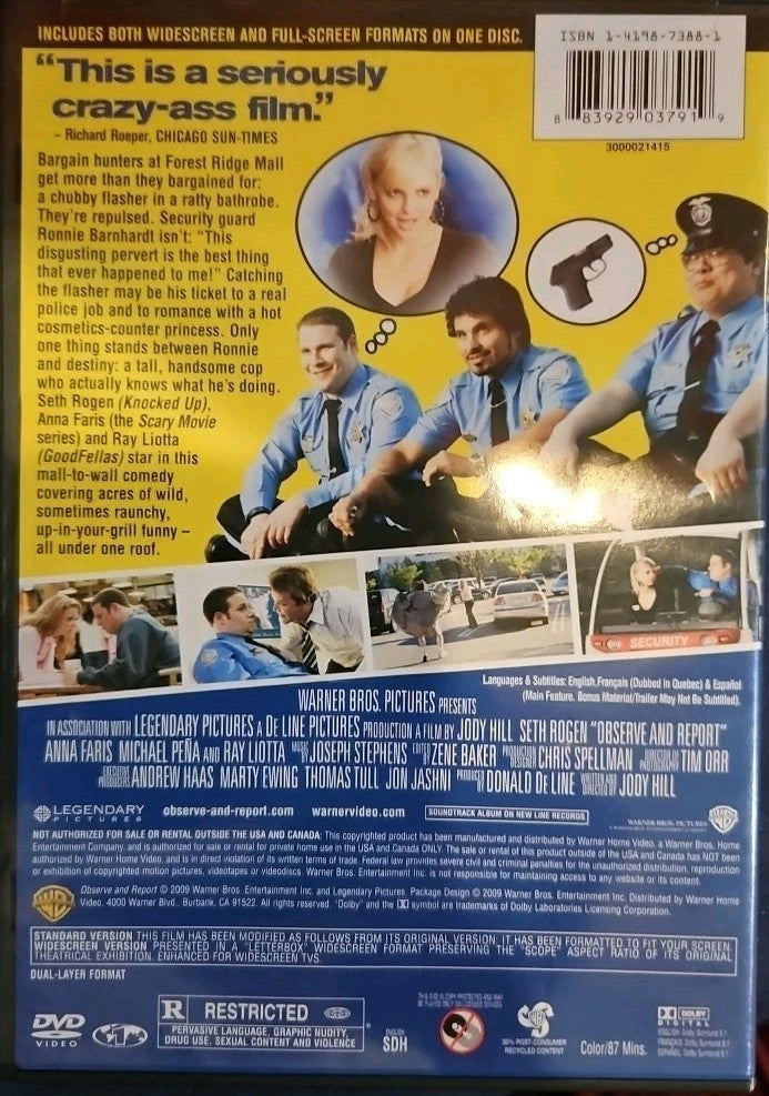Observe and Report (DVD, 2009)