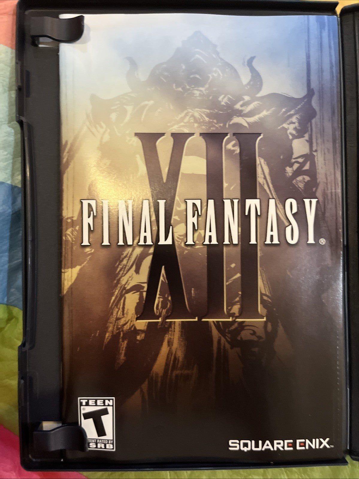 Final Fantasy XII (PS2) CIB W/ Manual + Reg. Original Case. Minor Liner Wear