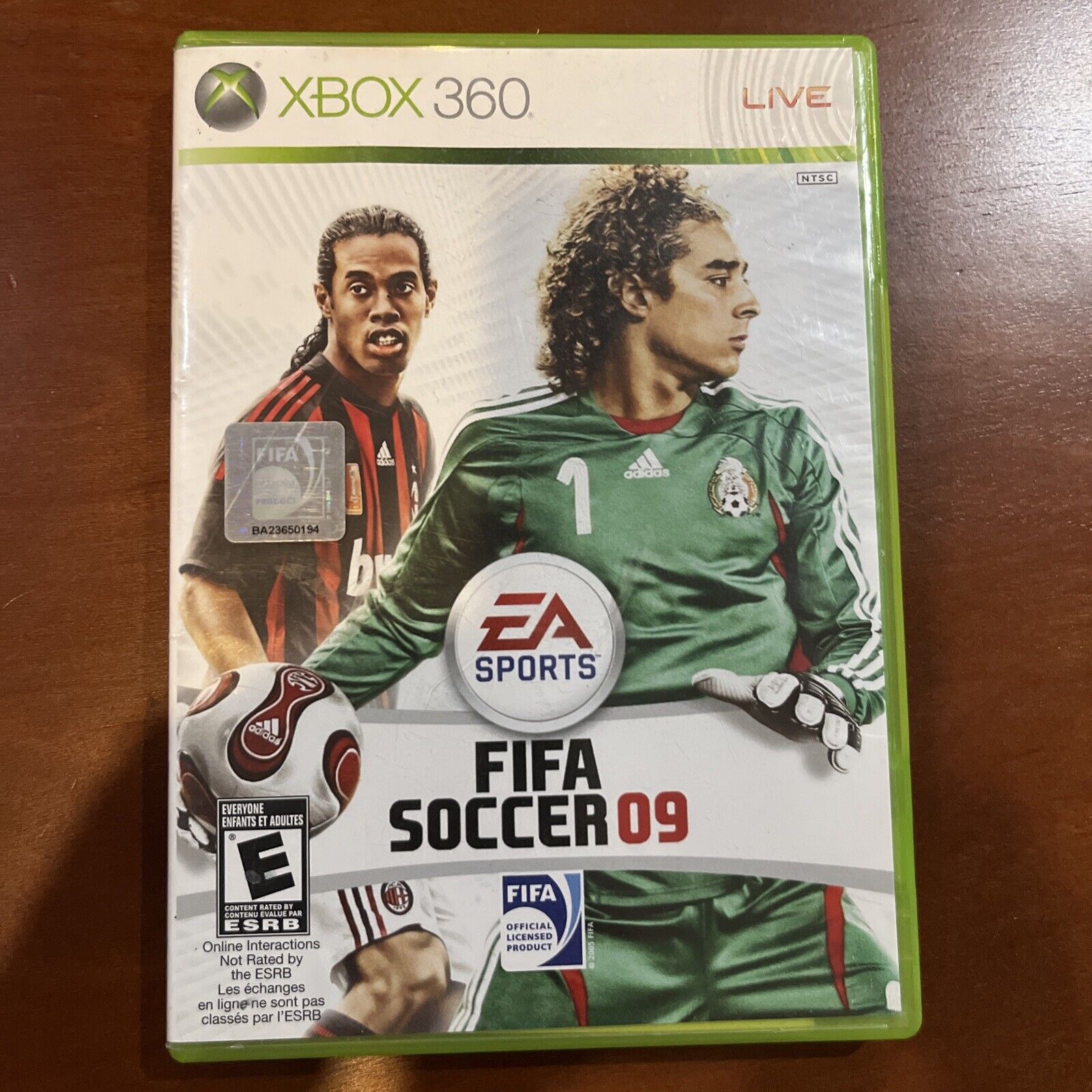 FIFA Soccer 09 - Xbox 360 - New Case. Tested. No Scratches. Cib. Resealed. ￼