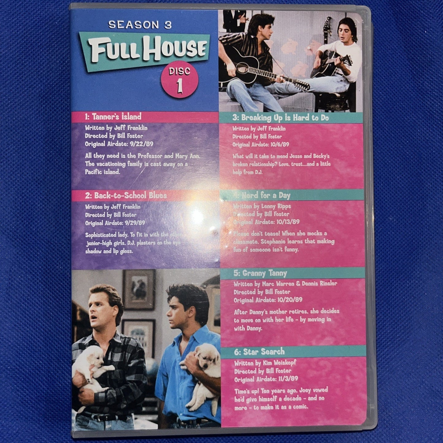 Full House: the Complete Third Season (DVD, 1989) Tested
