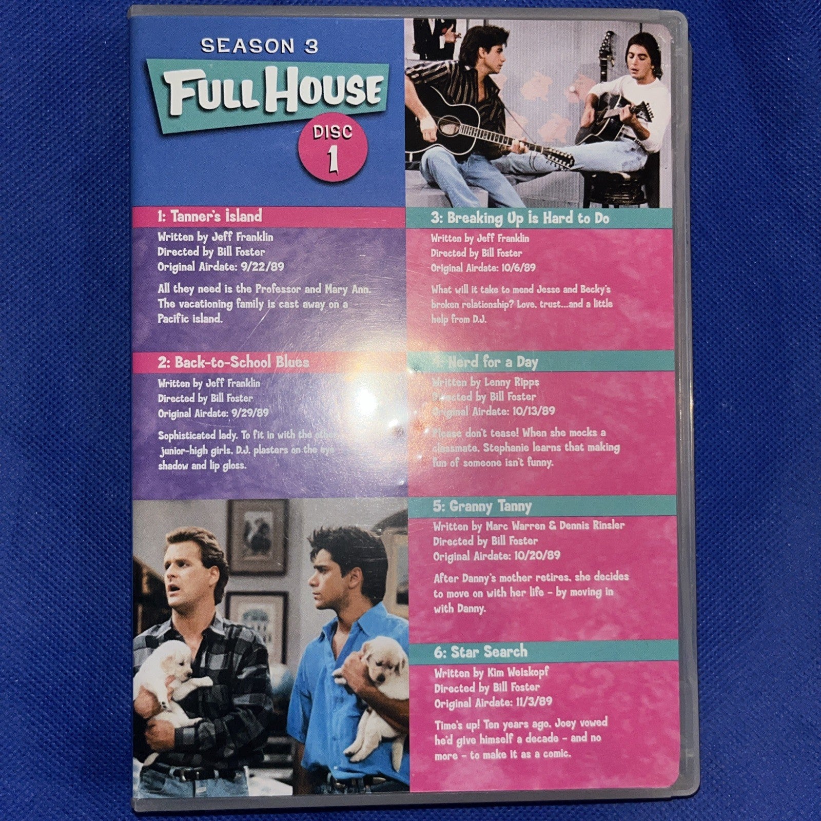 Full House: the Complete Third Season (DVD, 1989) Tested