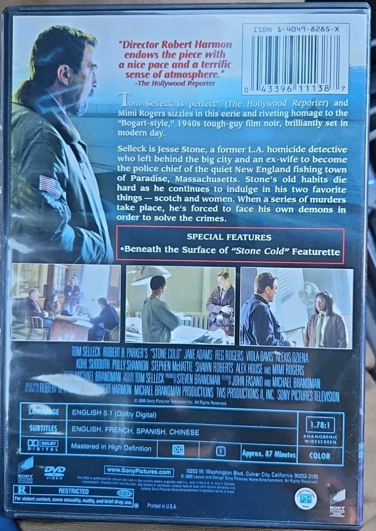 Jesse Stone: Stone Cold (DVD, 2005)New Sealed