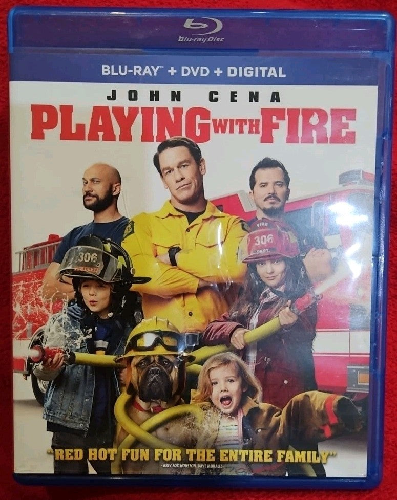 Playing with Fire (Blu-ray + DVD) No Digital Download. New Sealed