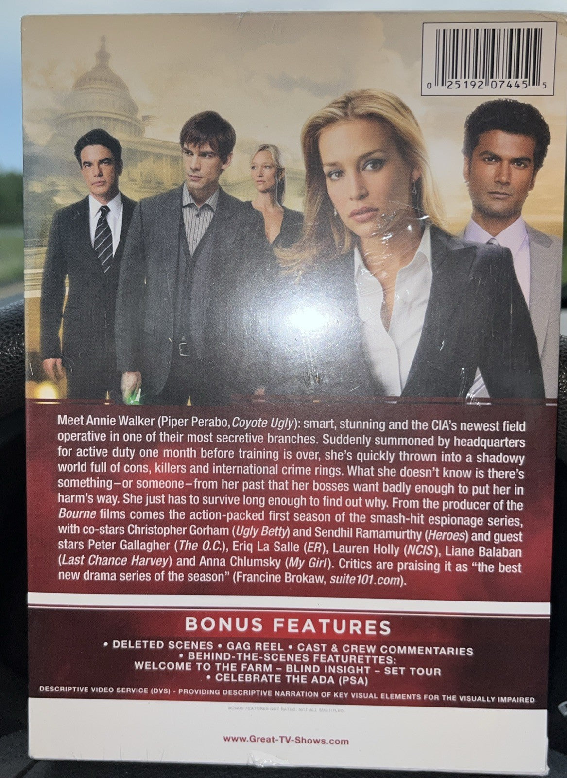 Covert Affairs: Season One (DVD, 2010)