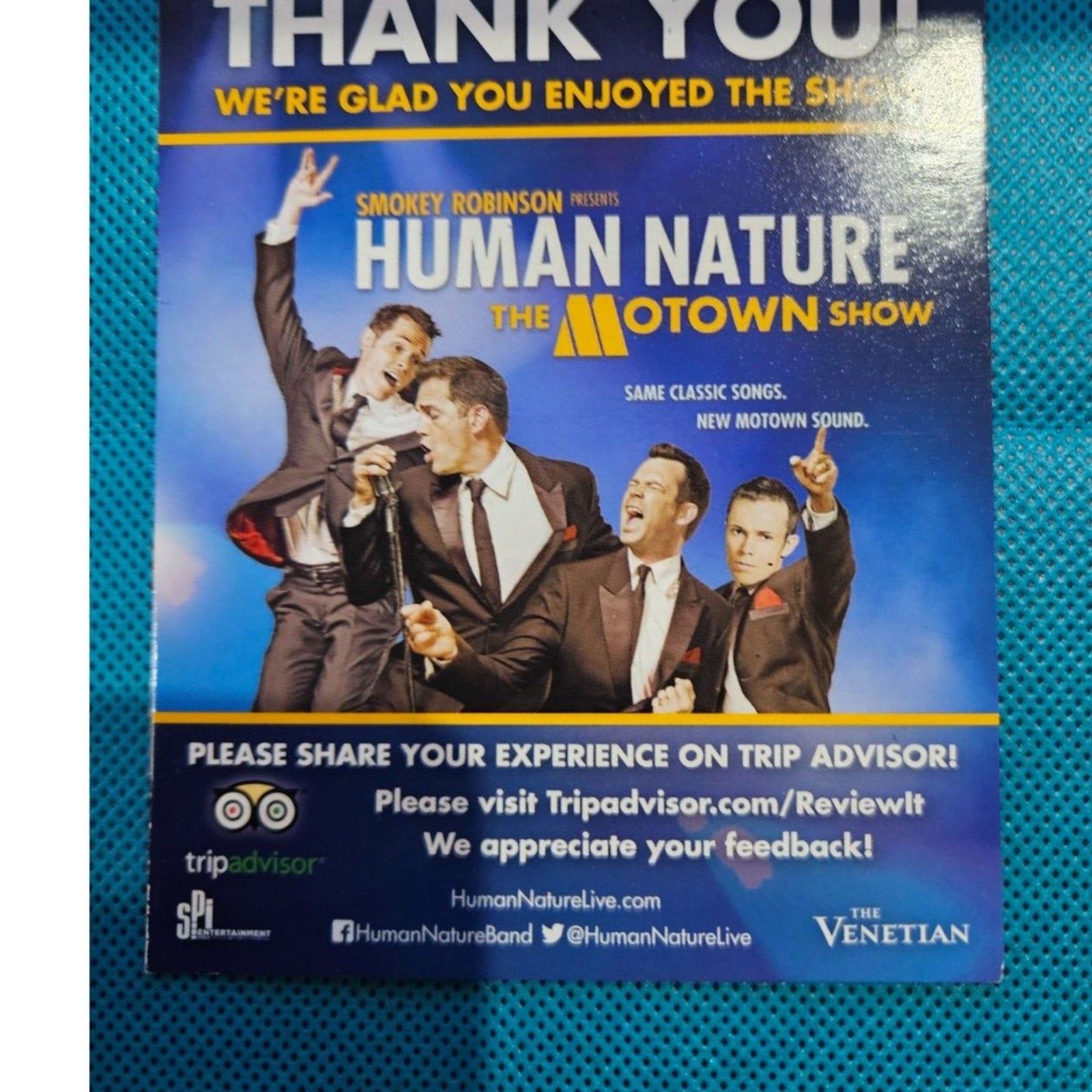 Autographed - Human Nature: The Motown Record (DVD). Tested. No Scratches. 