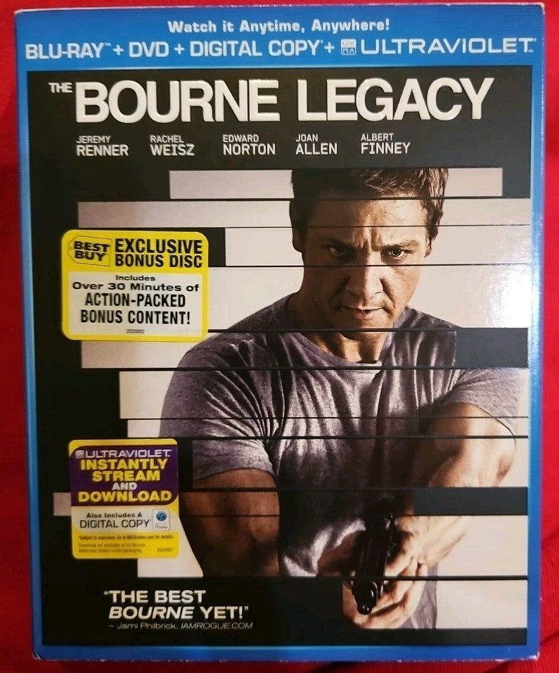 The Bourne Legacy (Blu-ray + DVD) No Digital Download. New Sealed