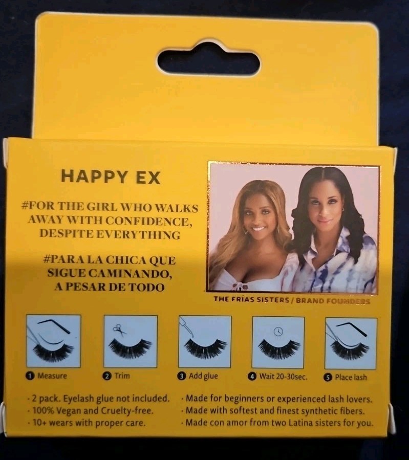 Luna Magic Beauty With A Vibe ~ False Eyelashes ~ Happy Ex  ~ NEW