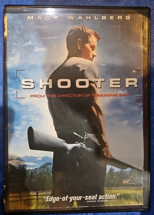 Shooter (DVD, 2007) Slim Case. Tested. Artwork Cropped