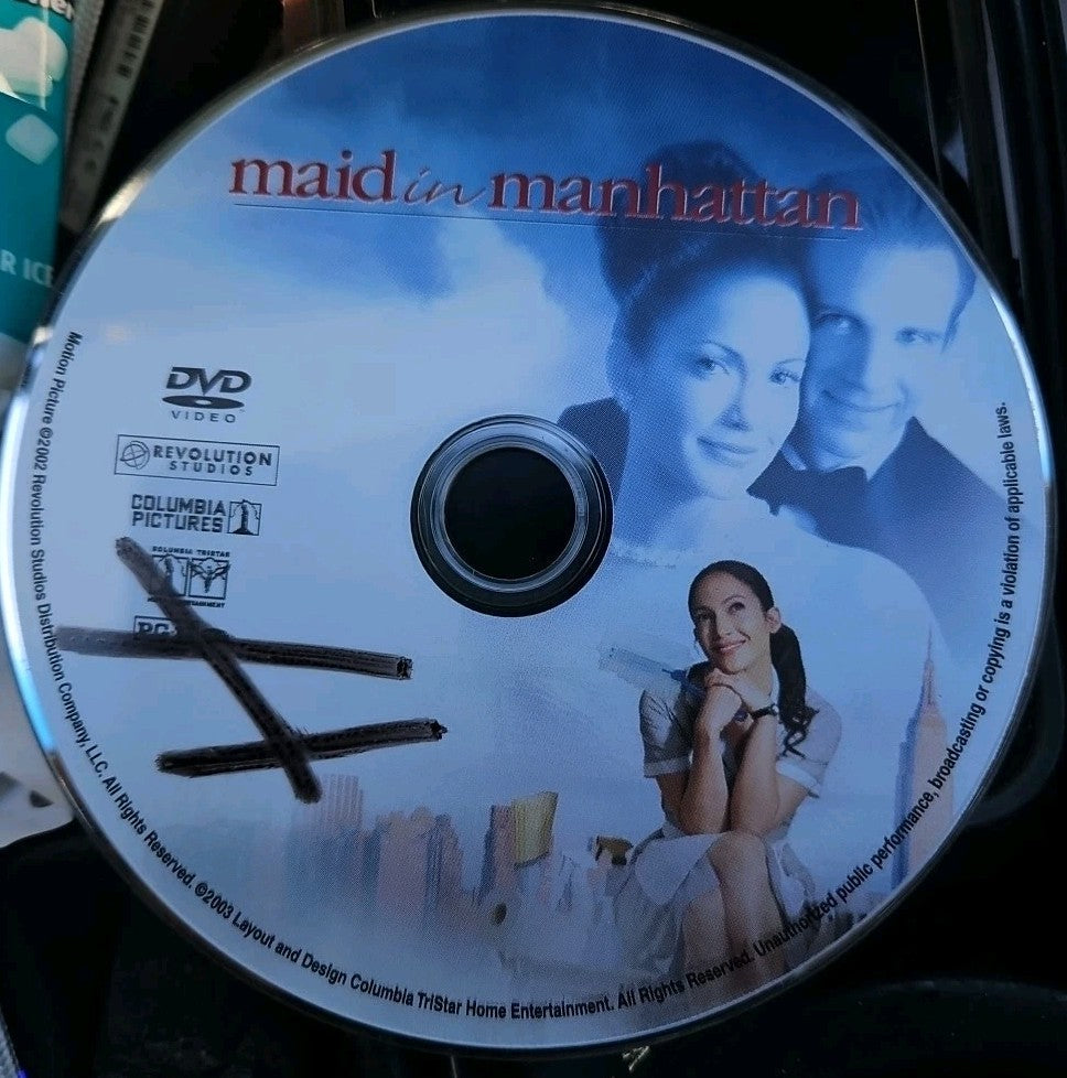 Maid In Manhattan (DVD) DISC ONLY
