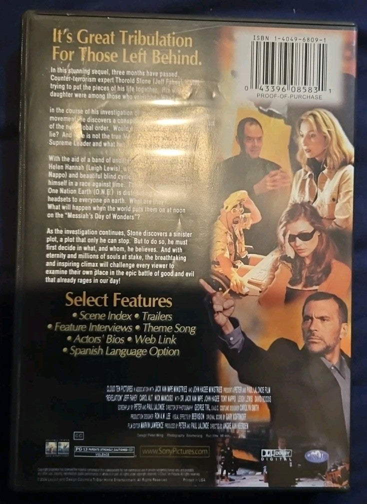 Revelation (DVD, 2004) New Sealed