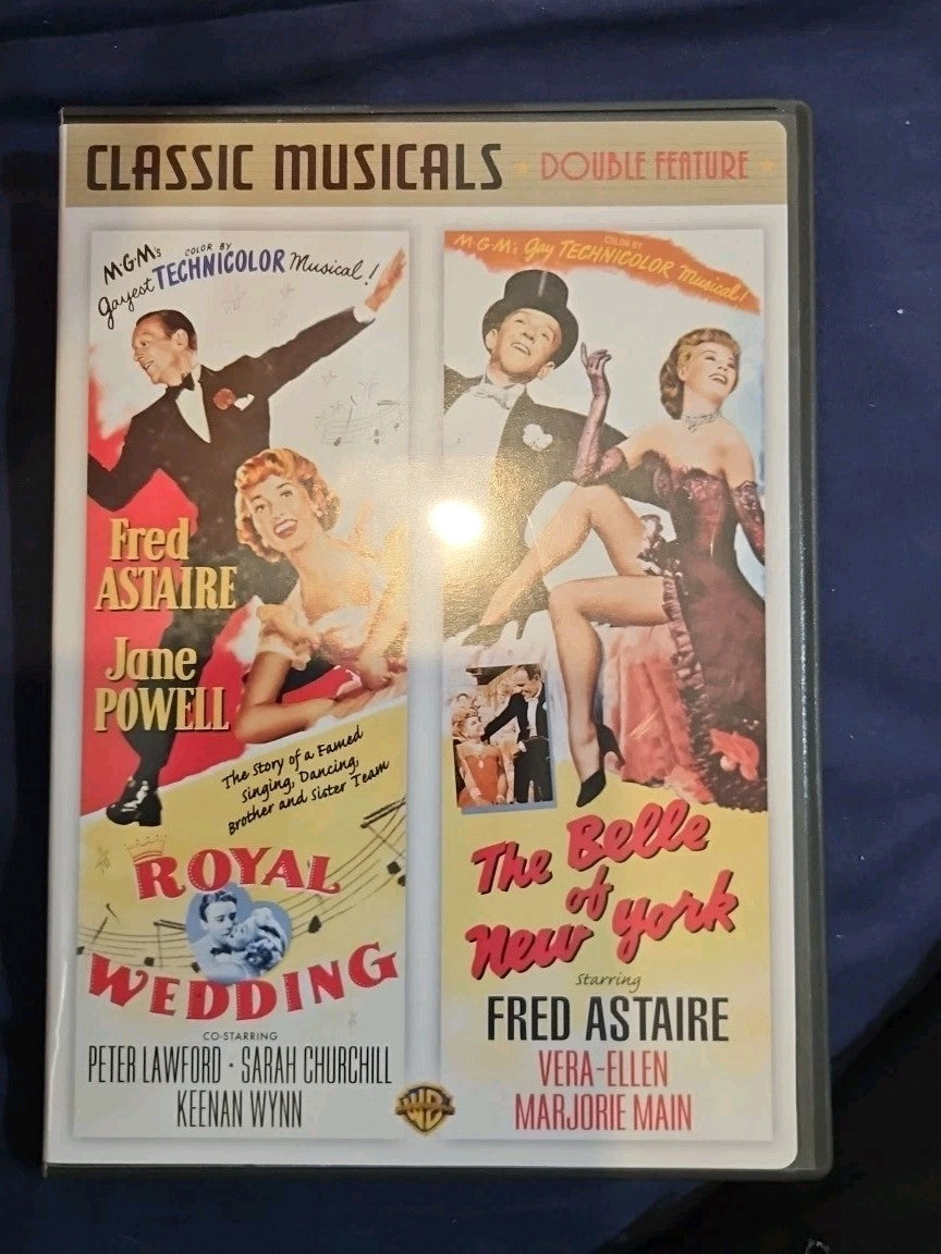 Royal Wedding & Belle of New York (DVD, 1952)