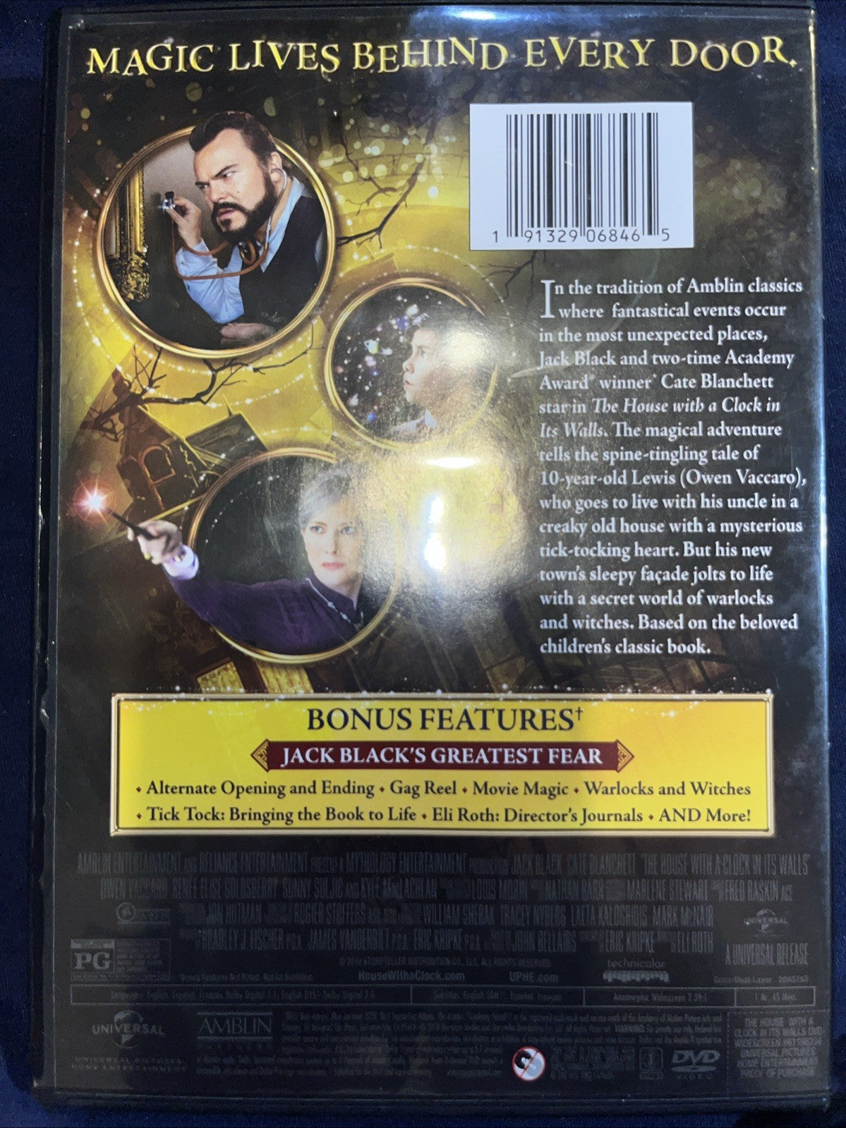 The House with a Clock in its Walls (DVD, 2018) Sealed