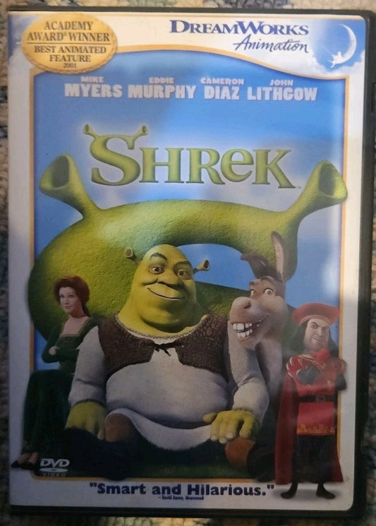 Shrek (DVD, 2001) New
