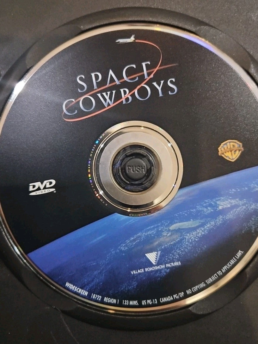 Space Cowboys (DVD, 2001) Tested slim case cropped artwork.