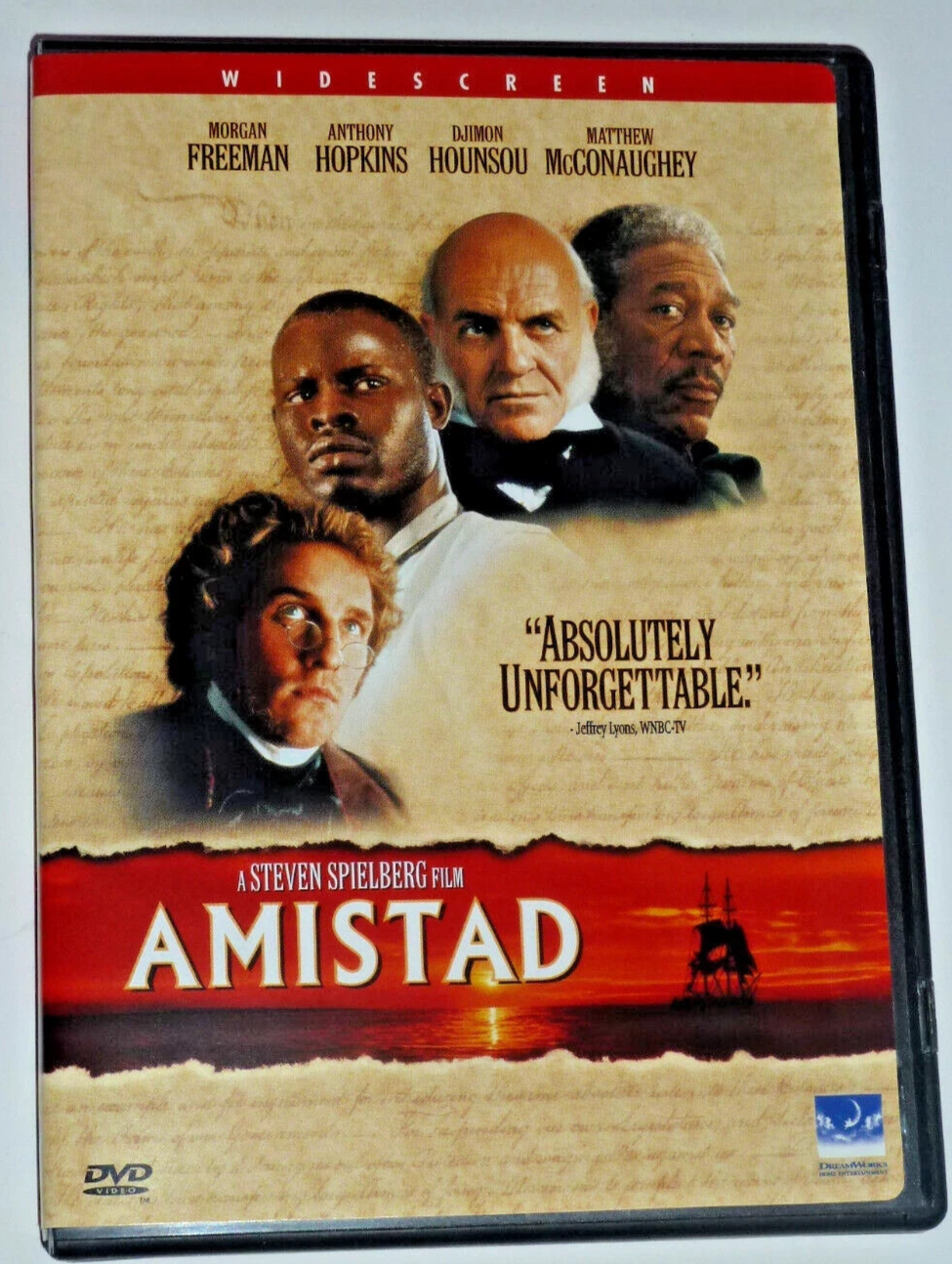 Amistad (DVD) Tested