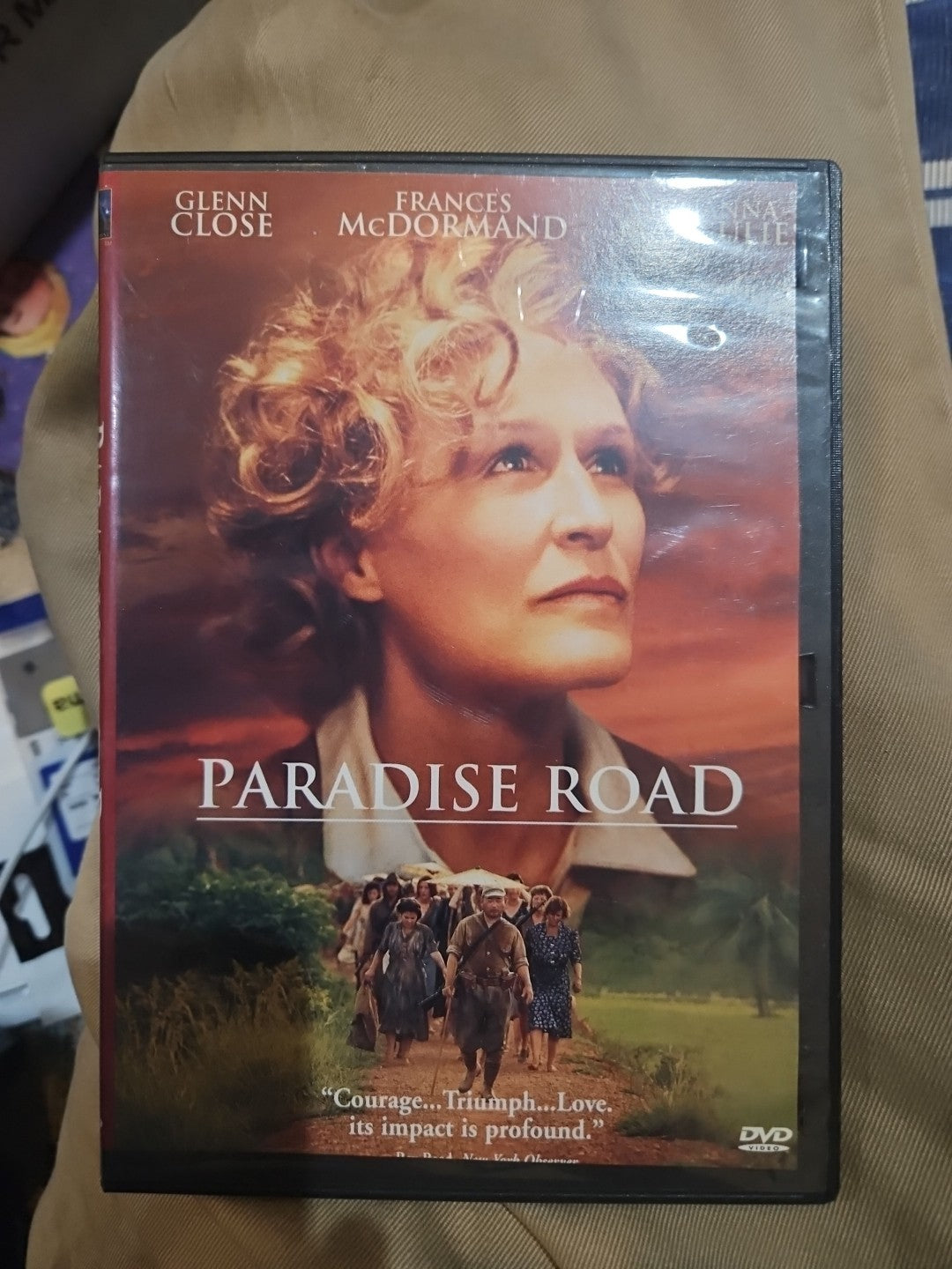 Paradise Road (DVD, 1997) Tested slim case cropped, artwork