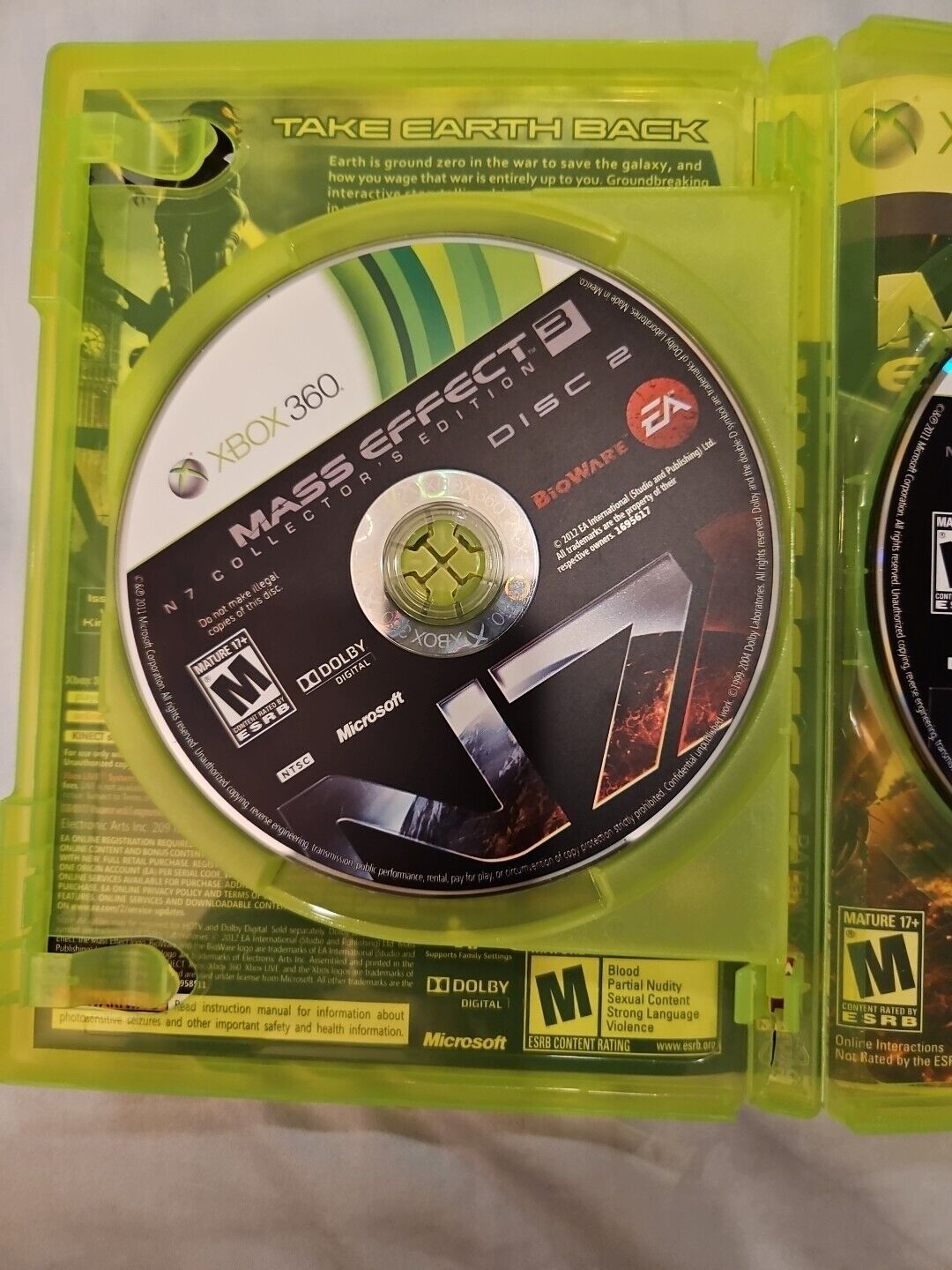 Mass Effect 3 (Xbox 360, 2012) CIB. Tested. No Scratches. New Case. Resealed