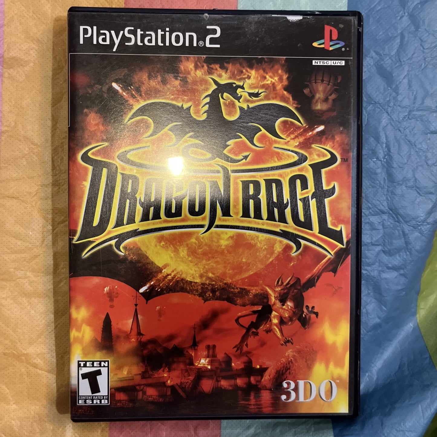 Dragon Rage (PS2) CIB. Manual.  Tested. Original Case